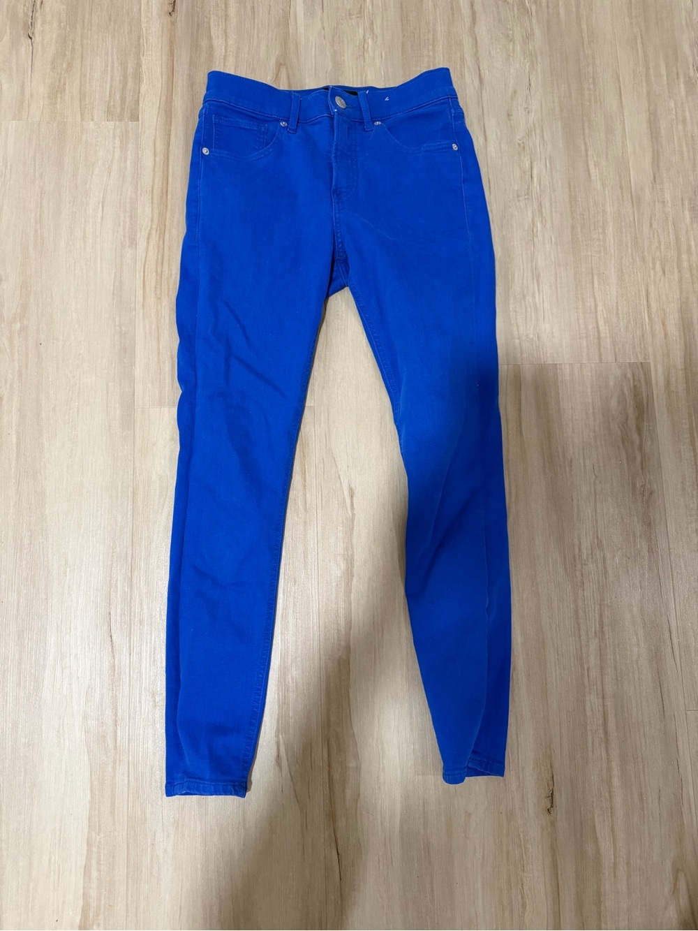 Bright Royal Blue Skinny Jeans